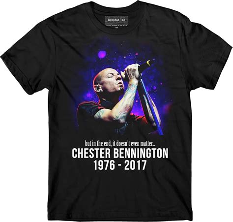 chester bennington t shirt